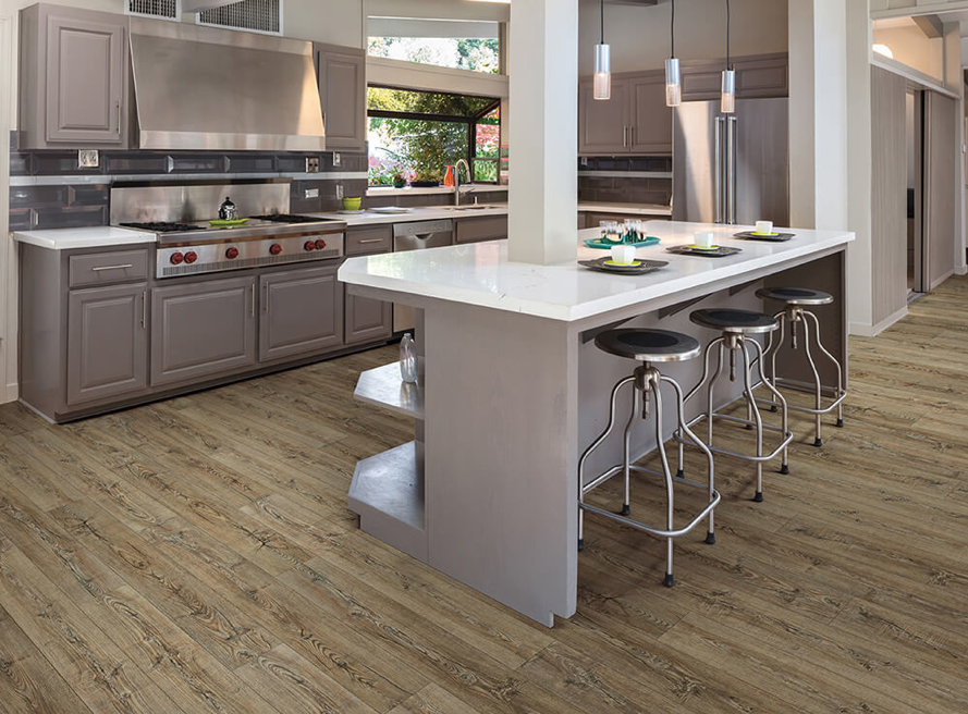 White Vinyl Tile Flooring - Waterproof - Click Installation - For Bathrooms, Kitchens, Living Rooms And Bedrooms - Spectra